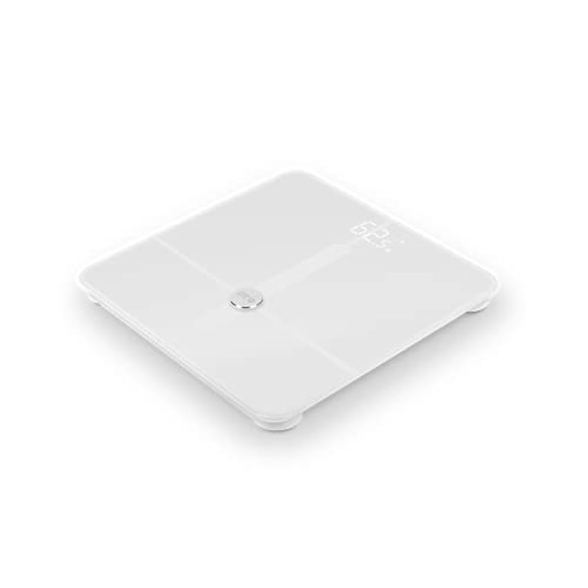 SPC Atenea Fit 2 -báscula Corporal Inteligente Bluetooth (compatible Con Android, Ios, Alexa Y Google Assistant), Color Blanca, Blanco l2bpZkbG