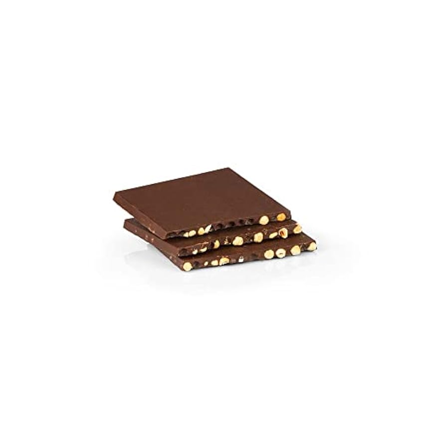 Venchi - Maxitableta de Chocolate Negro 60% con Avellanas del Piamonte IGP Enteras, 800 g - Sin Gluten- Vegano pb4nt0LB