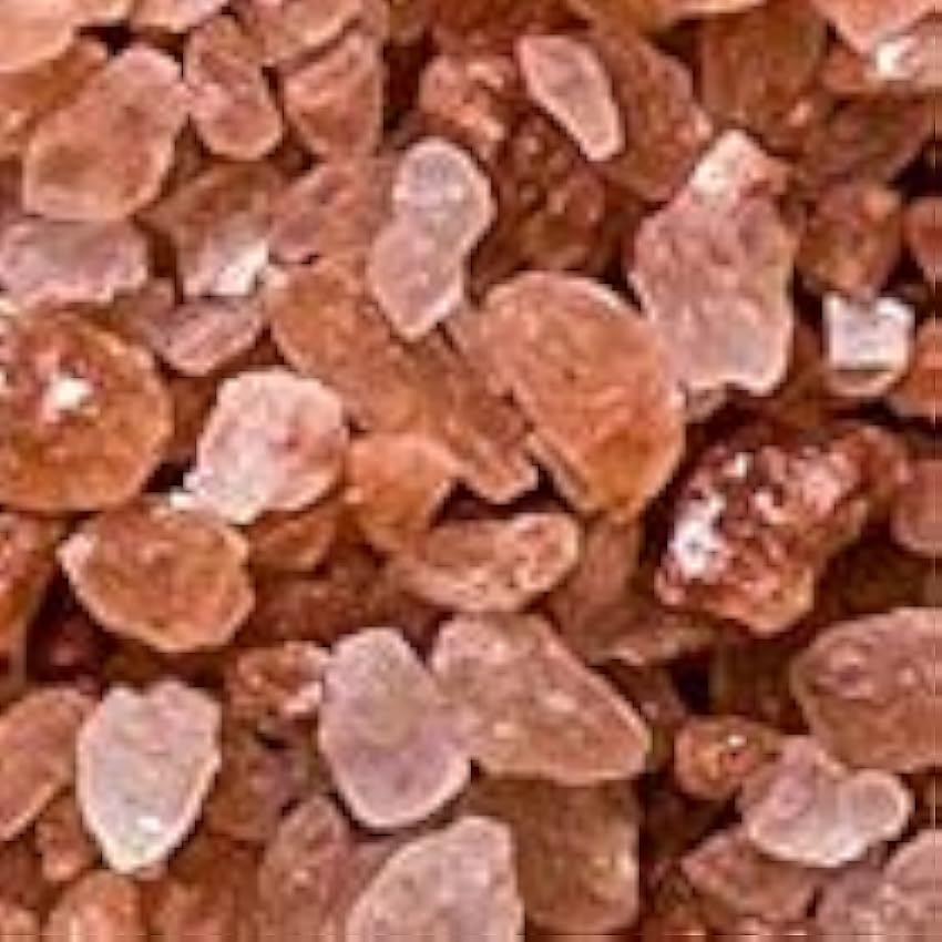 Sal Rosa del Himalaya 100% Natural Salt Range Pakistan Sazonar y Cocinar Sin Refinar Sin Aditivos - Sal Rosa del Himalaya Gruesa 1Kg nb113COV