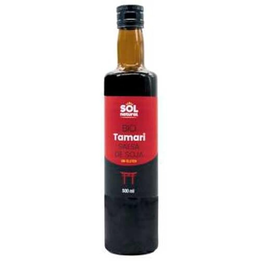 Tamari salsa de soja s/gluten Bio 500ml Sol Natural PPGZCeNr