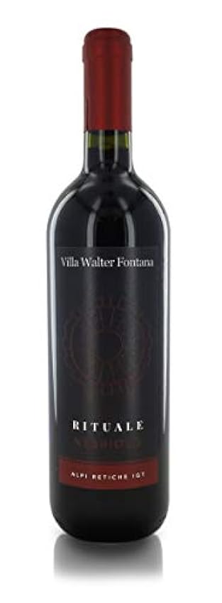 Villa Walter Fontana Vino Rojo Rituale, Alpi Retiche IGT, Cosecha 2019, Caja de 6 Botellas de 75 cl Cada Una P3KZuUAa