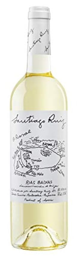Vino Blanco Santiago Ruiz (D.O.Rias Baixas) - 750 ml fj