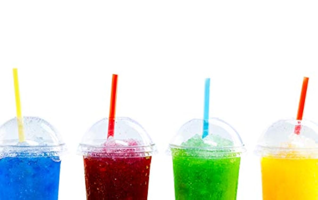 Sirope Rainbow Slush SIN AZO | sabor manzana | Concentrado para Slushy Maker máquinas de granizados máquinas de hielo bebidas 1:5 Hb2727Dg