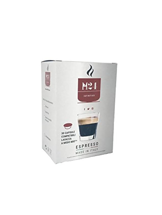 Cápsulas compatibles Lavazza a modo mio - Caffè H24 de Caffè H24 (120) KIYzJPEu