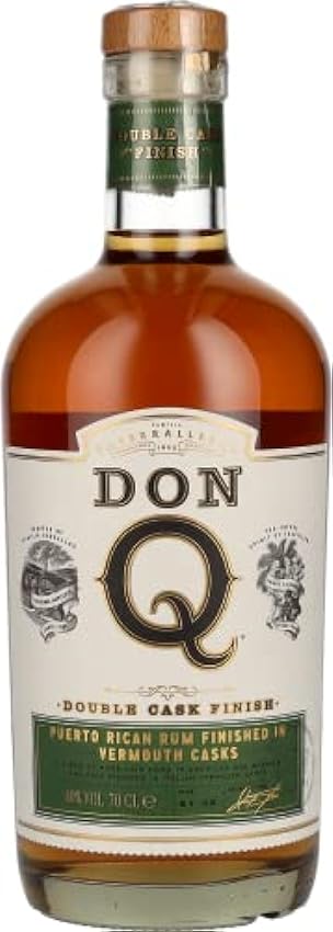 Don Q Double Aged Rum VERMOUTH CASK FINISH 40% Vol. 0,7l NqqvRFwZ