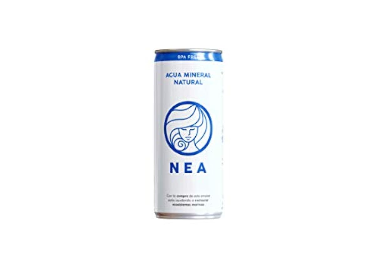 Agua en lata NEA. Agua Mineral Natural - Pack 24 unidad