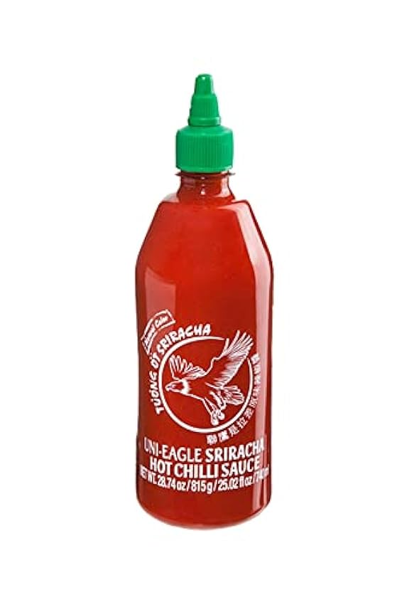 UNI EAGLE Salsa Sriracha Picante, La Salsa Picante Mas Conocido del Mundo despues del Tabasco 815g iVfzBLi7