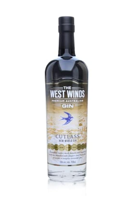 The West Winds Gin THE CUTLASS 50% Vol. 0,7l iQT65RWQ