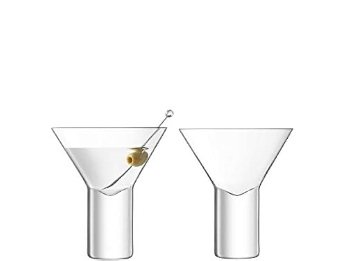 LSA - Vodka Cocktail Glass 240ml Clear x 2 gJ32XmTu