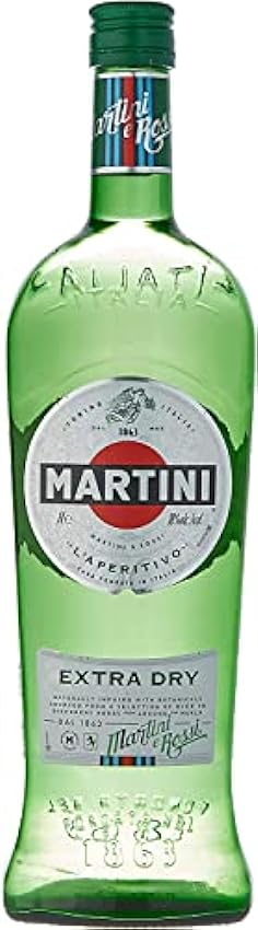 MARTINI Extra Dry Vermouth Aperitivo, Vermut Blanco Ita
