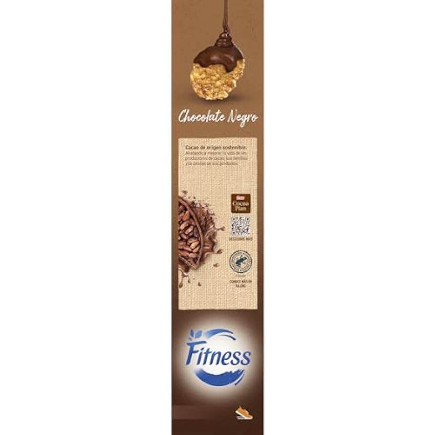 Cereales Nestlé Fitness Chocolate Negro - 12 paquetes de 540g HpGacLvM