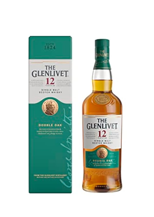 The Glenlivet 12 años Whisky Escocés de Malta Premium, 700 ml m7cDJCBv