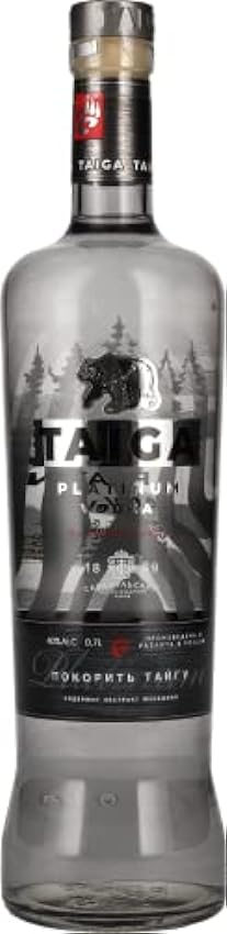 Taiga PLATINUM Vodka 40% Vol. 0,7l OxIciRzI