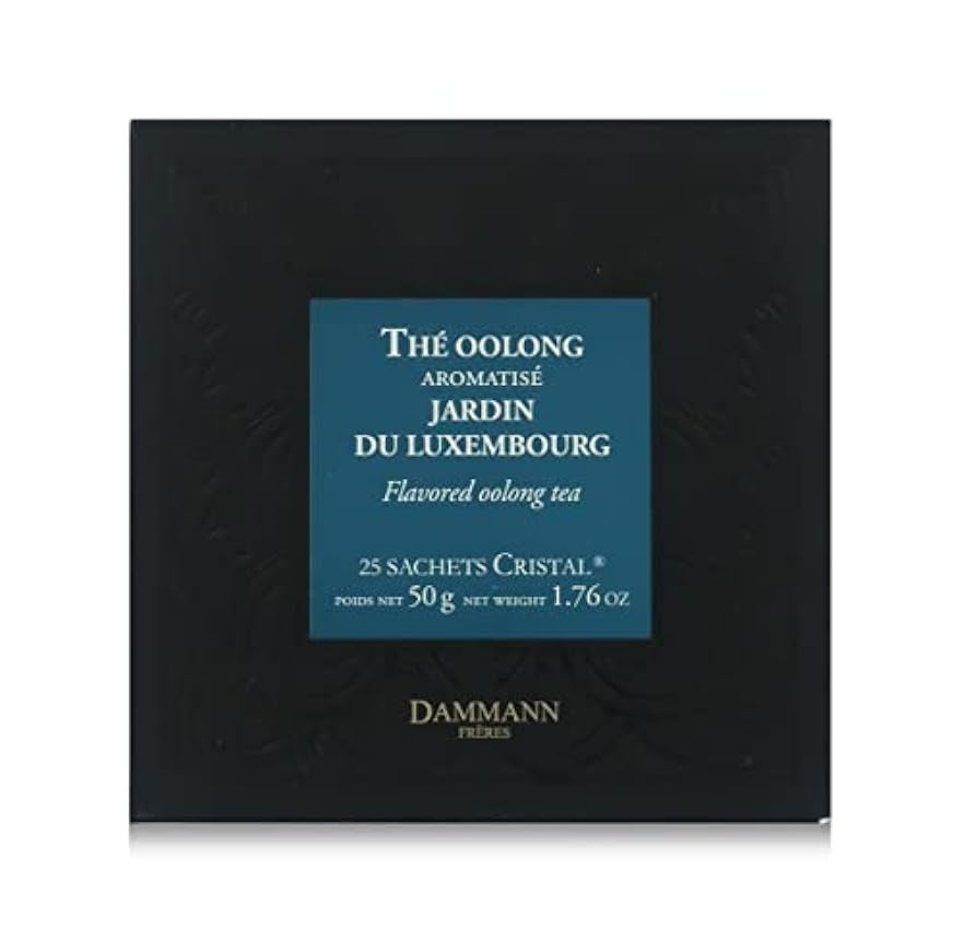 Pasticceria Passerini dal 1919 Dammann Jardin du Luxembourg - Té Negro aromatizado con Rosas y jazmín, 25 bolsitas - Dammann Frères oZEbR8wk