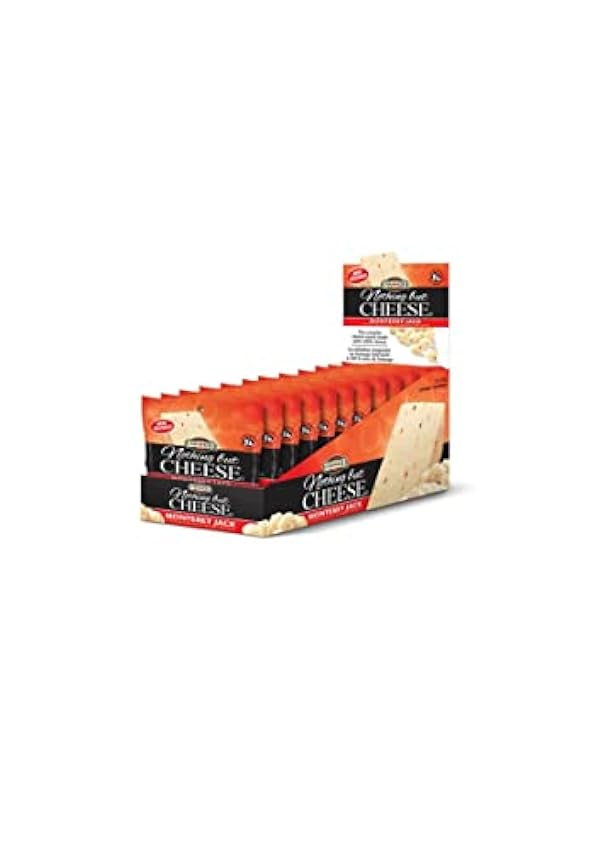 Ivanhoe ´Nothing But´ Shelf-Stable Cheese Snacks Nothing But Minis - Monterey Jack [12-Pack] 12x18g OtjJOV8Y