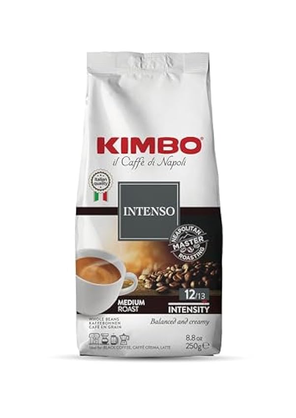 Kimbo Aroma Intenso - Coffee Beans 250 kg (250 g, Whole