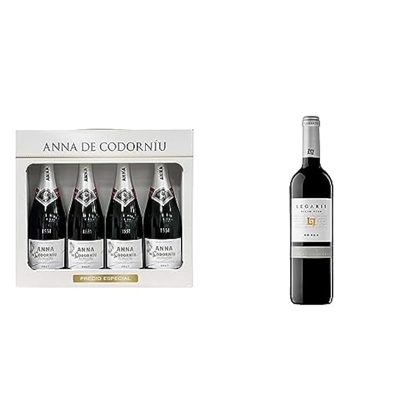 Anna de Codorníu - Cava Brut - Estuche regalo 4 botella
