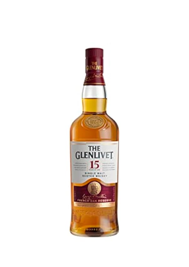 The Glenlivet 15 años Whisky Escocés de Malta Premium - 700 ml & Jameson Original Whiskey Irlandés, 1 L gBIngqRJ