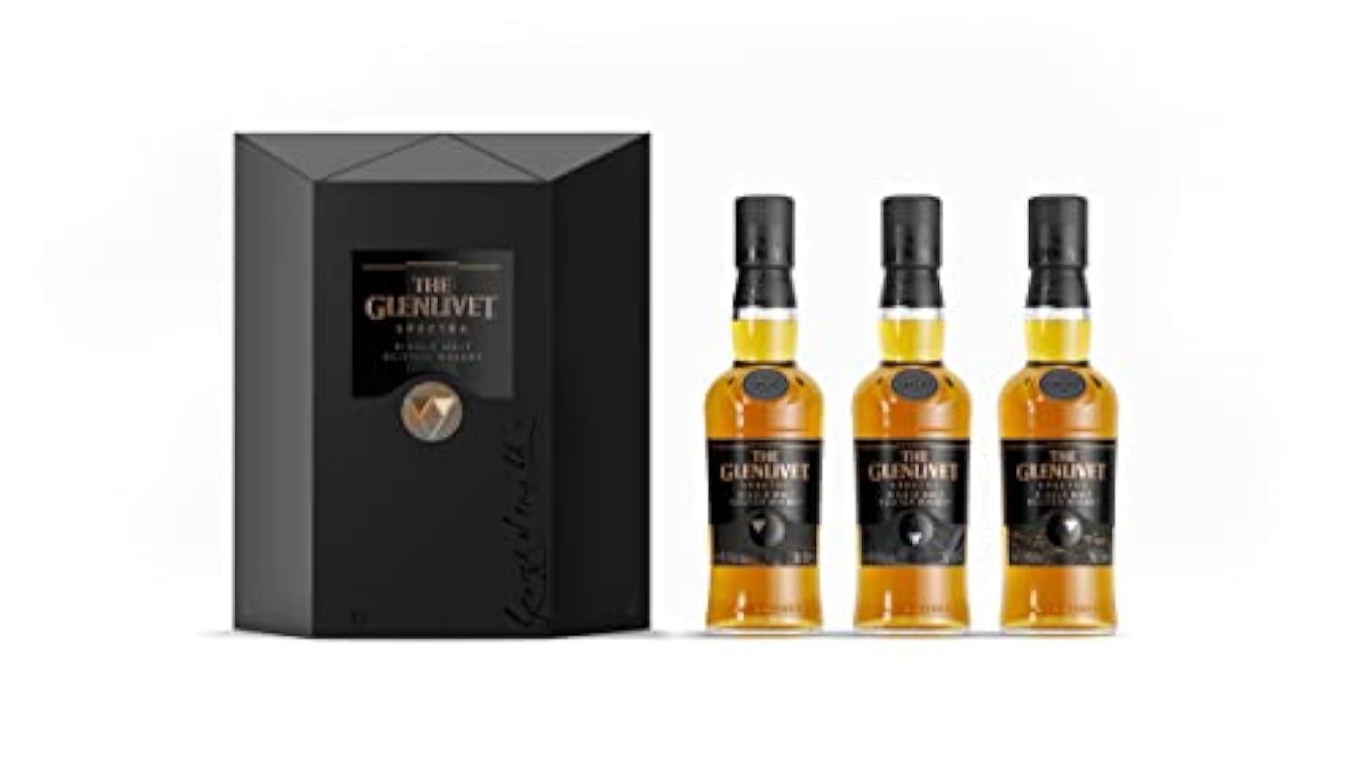 The Glenlivet SPECTRA Single Malt Scotch Whisky 40% Vol. 3x0,2l in Giftbox jGgoTS2i