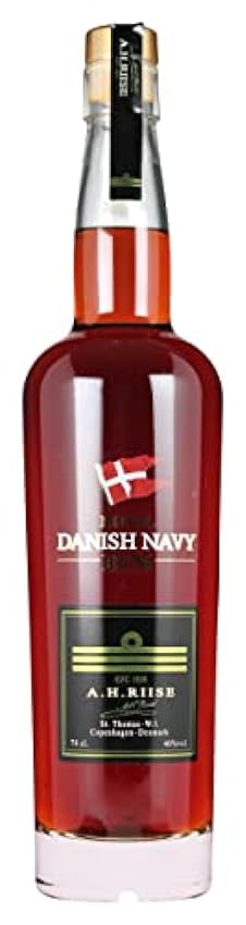 A.H. Riise Royal DANISH NAVY Rum 40% Vol. 0,7l in Giftb
