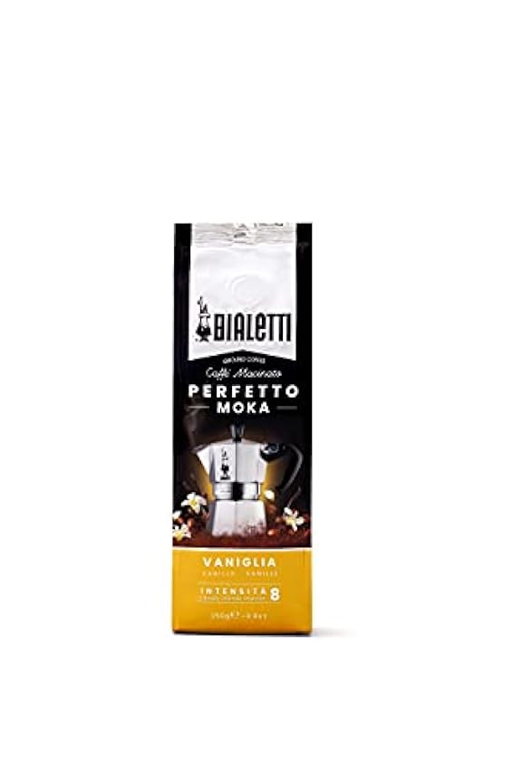 Bialetti - Perfetto Moka Classic: Café Molido Tueste Medio, Aroma de Avellana y Fruta Seca, 250g, Paquete con Válvula Unidireccional para Preservar el Sabor joI0HWTp