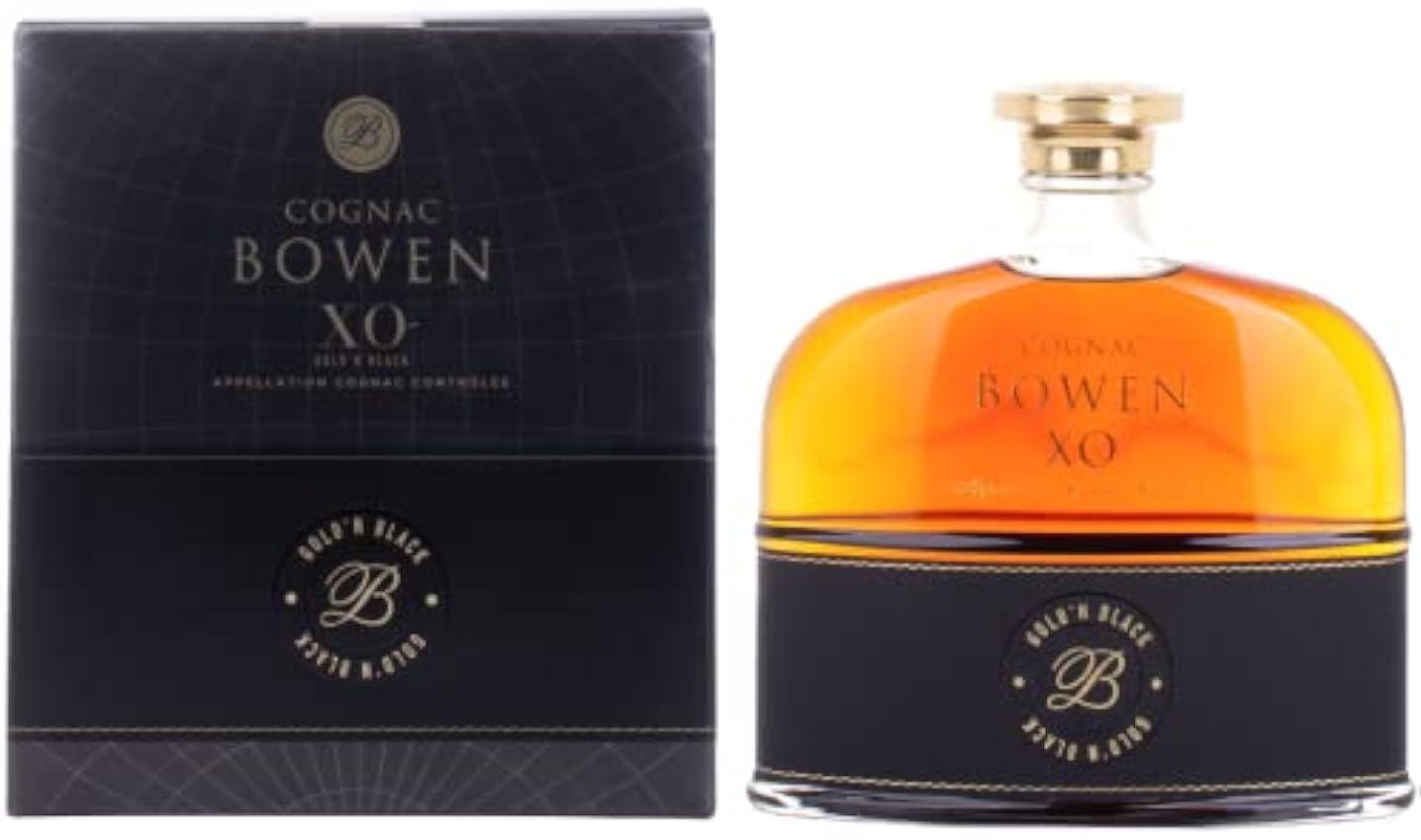 Cognac Bowen XO Gold´n Black 40% Vol. 0,7l in Gift