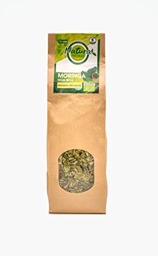 Natura Premium Moringa - Hoja Seca Kraft Bio 75 g L0Cf16Cl