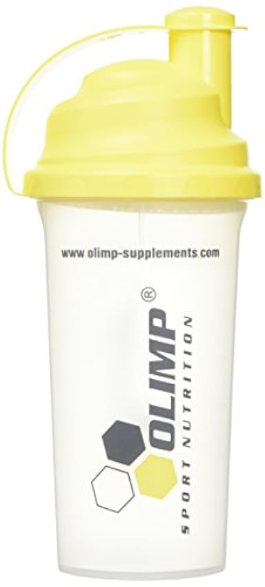 Olimp Labs Shaker, amarillo, tapa estilo tradicional, 700 ml htEH3gou