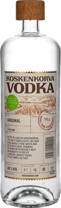 Koskenkorva Vodka ORIGINAL 40% Vol. 1l hZXPdDxF