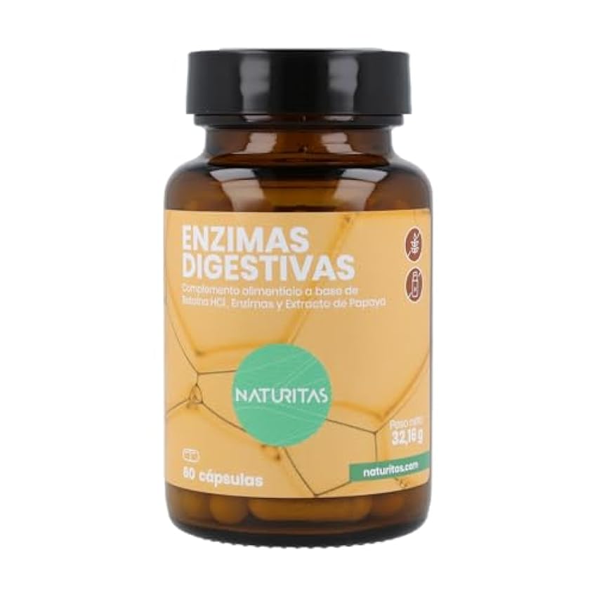 Enzimas Digestivas 60 Cápsulas Naturitas Essentials | F