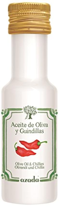 Azada Aceite de Oliva y Guindilla - 2 Paquetes de 1 x 100 ml - Total: 200 ml HdZ7WdM7