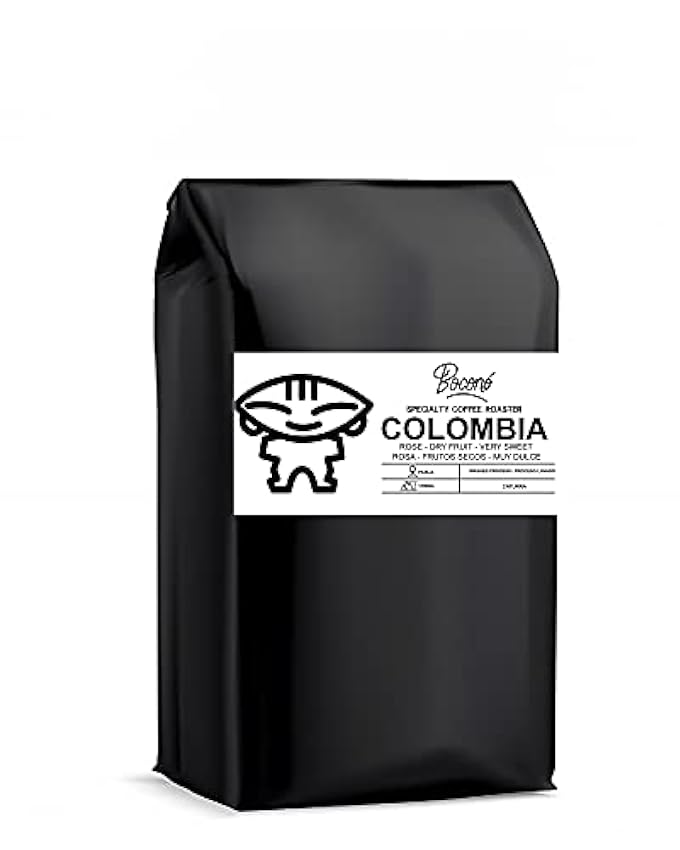 Boconó Specialty Coffee Café de especialidad en grano de Colombia - 1 kg Arábica - Tueste medio - ideal para cafetera Italiana espresso V60 Chemex Aeropress Kalita jp6a62Nn