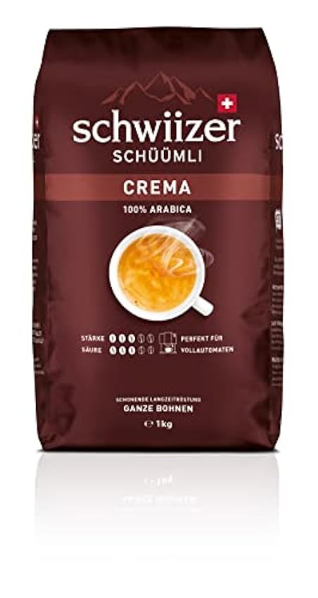 Schwiizer Schüümli Crema Granos Enteros, 1000 g, el emb