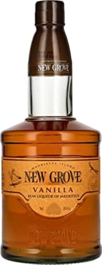 New Grove Vanilla Mauritius Island Rum-Liqueur 26% Vol. 0,7l mGHf1DWF