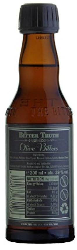 The Bitter Truth Olive Bitters 39% Vol. 0,2l h61KFRsi