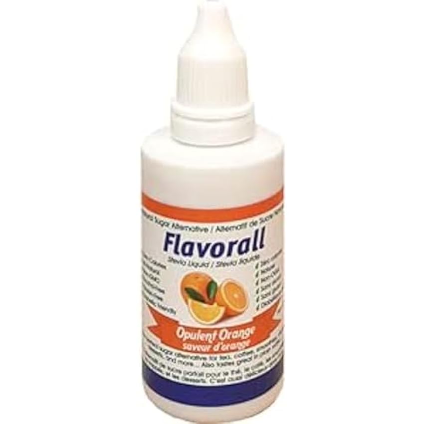 Flavorall Liquid Flavoured Stevia - Opulent Orange 50ml
