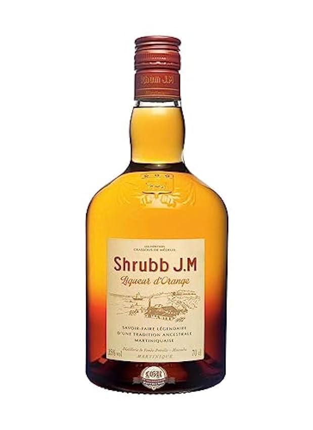 Rhum J.M Shrubb Liqueur d´Orange 35% Vol. 0,7l fXD