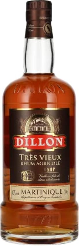 Dillon V.S.O.P. Très Vieux Rhum Agricole 43% Vol. 0,7l 