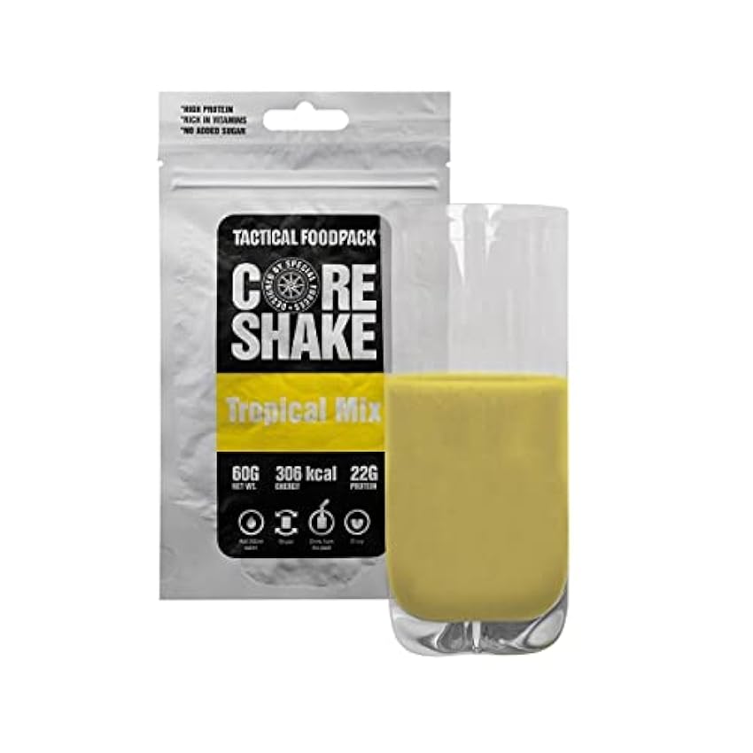 Tactical Foodpack Shake Smoothie Tropical Mix 60g – Ali
