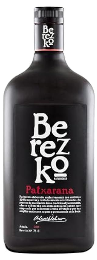 Berezko - Patxarana - Botella de Pacharán 1000 ml HBm9g