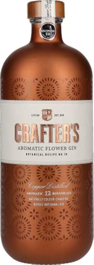 Crafter´s AROMATIC FLOWER GIN 44,3% Vol. 0,7l PlDT