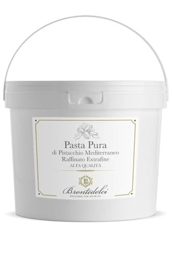 Brontedolci - 100% pura Pasta de Pistachos Verde del Etna - 3Kg gzphPrCX