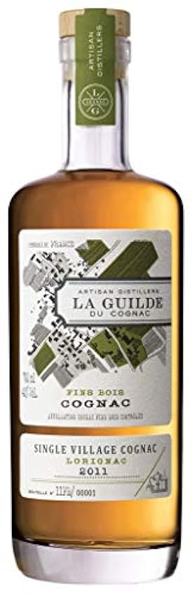 La Guilde du Cognac - Cognac Fins Bois 700ml, 40% - Edi