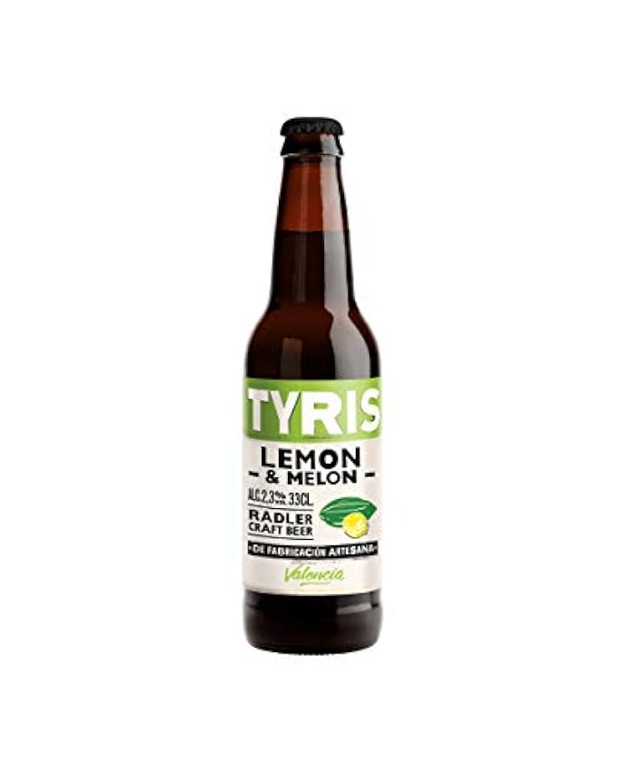 Cerveza artesana Tyris Lemon&Melon- Pack 12 botellas x 