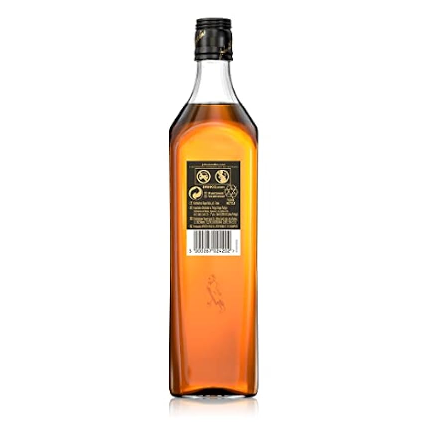 Johnnie Walker, Black label, Whisky escocés blended 12 años, 700 ml PIwEfjyr