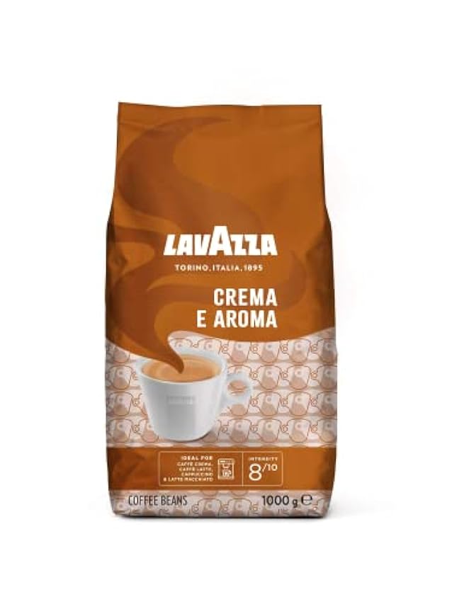 Lavazza Crema e Aroma - Café en Grano entero (1 kg, Cof