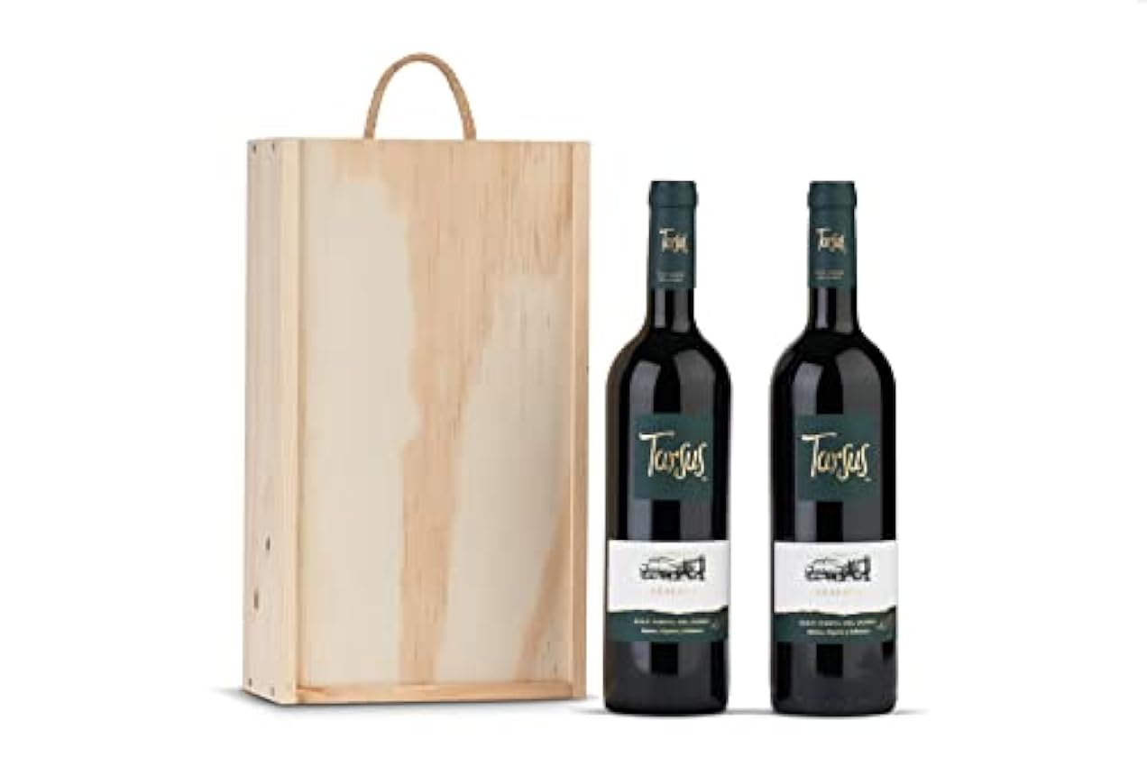 Tarsus Reserva Caja de madera Premium 2 botellas D.O. R