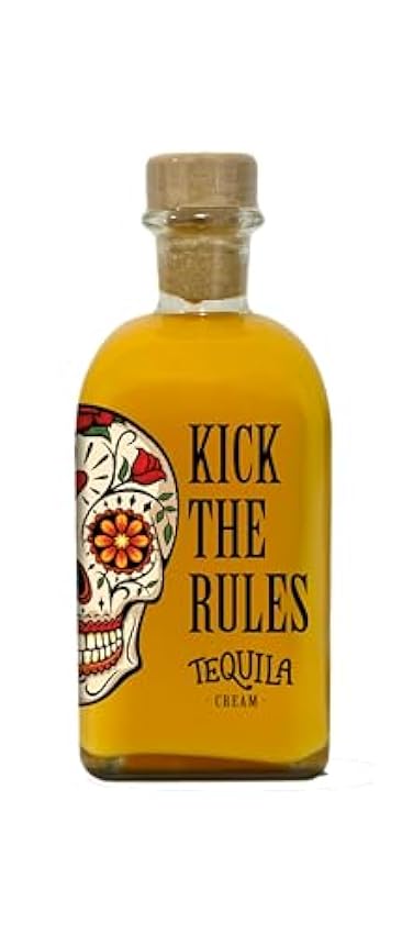 KICK THE RULES MINI - Crema de Mango con Tequila - 15º - Botella de 0,2L - Tequila de Mango p1s9B4Gk