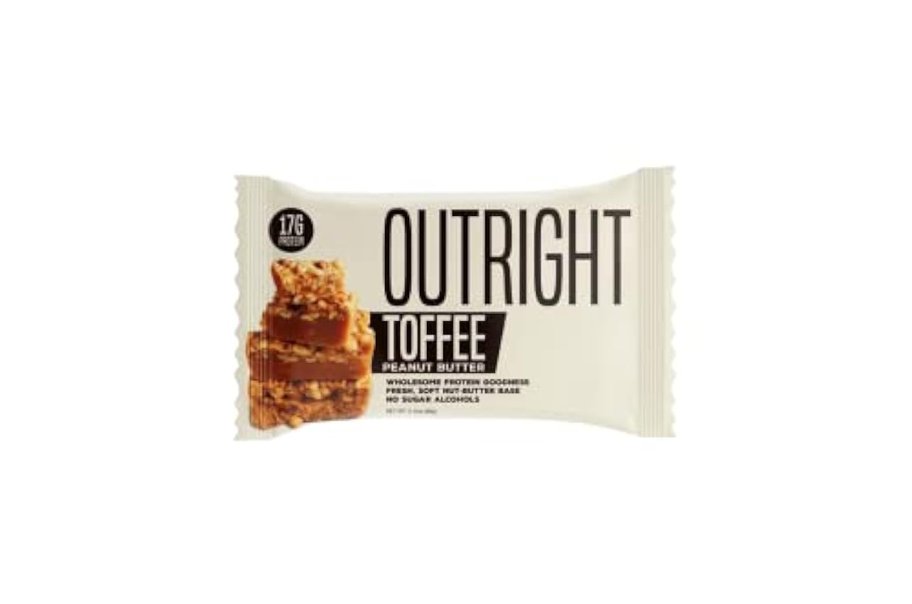MTS OUTRIGHT BARS PROTEIN BARS TOFFEE 60g NJC9HxGv