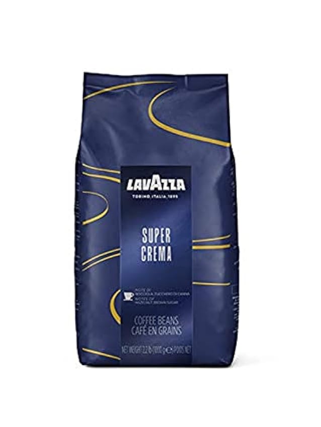 Lavazza Frijoles espresso Super crema - bolsas de 1000g (caja de 6) JVZXZon7